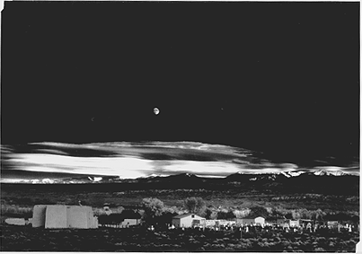 Moonrise, Ansel Adams